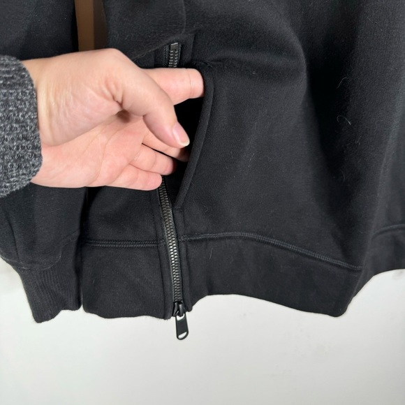 Athleta Cozy Karma Side Zip Funnel Neck Pullover Sweatshirt Size Medium Tall - Picture 6 of 10